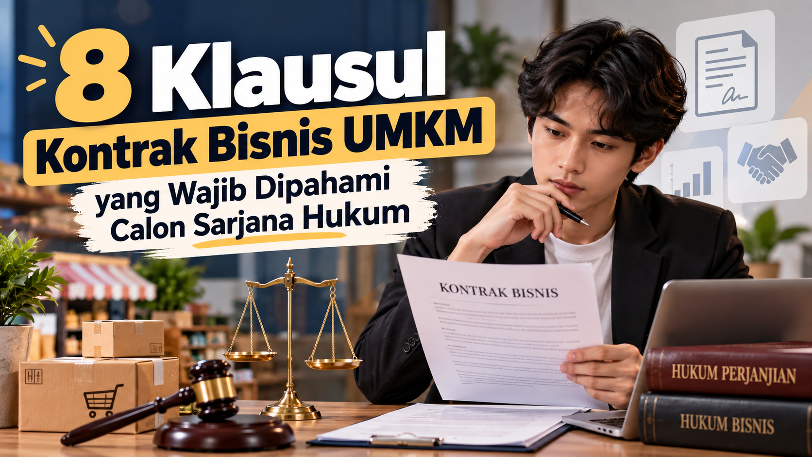 8 Klausul Kontrak Bisnis UMKM yang Wajib Dipahami Calon Sarjana Hukum